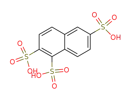 Molecular Structure of 27870-20-8 (1,2,6-Naphthalenetrisulfonic acid)