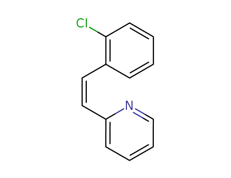 Pyridine,2-[2-(2-chlorophenyl)ethenyl]-, (Z)- (9CI)