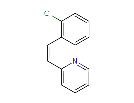 Molecular Structure of 2739-76-6 (2-[2-(2-chlorophenyl)ethenyl]pyridine)
