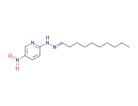 Molecular Structure of 28058-06-2 (2-(2-decylidenehydrazinyl)-5-nitropyridine)