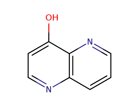 Molecular Structure of 5423-54-1 (4-Hydroxy-1,5-naphthyridine)