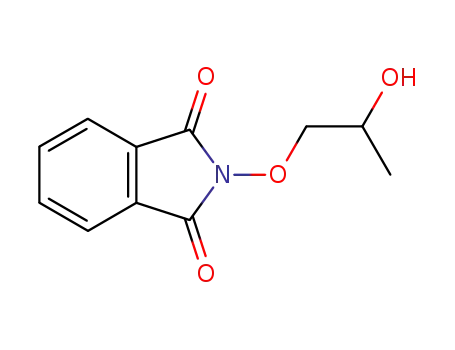 Molecular Structure of 32380-70-4 (2-(2-hydroxypropoxy)isoindoline-1,3-dione)