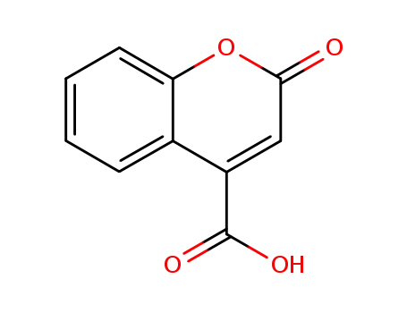 Molecular Structure of 27393-46-0 (Coumarin-4-carboxylic acid)