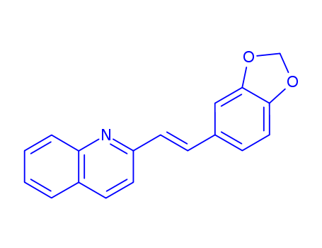 Quinoline,2-[2-(1,3-benzodioxol-5-yl)ethenyl]- cas  27951-92-4