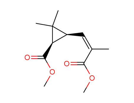 (1R,3S)-3-((Z)-2-Methoxycarbonyl-propenyl)-2,2-dimethyl-cyclopropanecarboxylic acid methyl ester