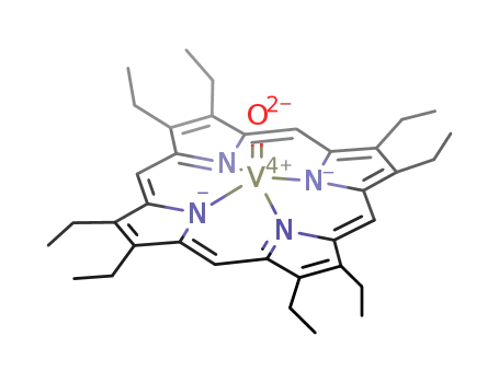 Molecular Structure of 27860-55-5 (VANADIUM OCTAETHYLPORPHINE OXIDE)