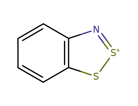 Molecular Structure of 273-83-6 (1,2,3-Benzodithiazol-2-ium(8CI,9CI))