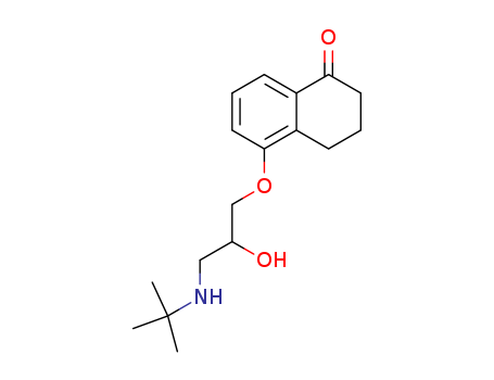 1(2H)-Naphthalenone,5-[3-[(1,1-dimethylethyl)amino]-2-hydroxypropoxy]-3,4-dihydro-