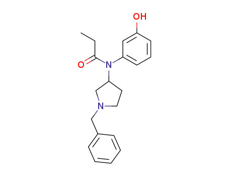 N-(1-벤질피롤리딘-3-일)-N-(3-하이드록시페닐)프로판아미드