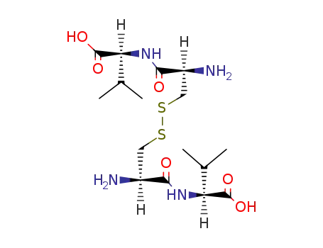 Molecular Structure of 21141-84-4 ((H-CYS-VAL-OH)2)