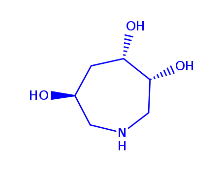 1H-아제핀-3,4,6-트리올, 헥사하이드로-, (3R,4R,6R)-(9CI)