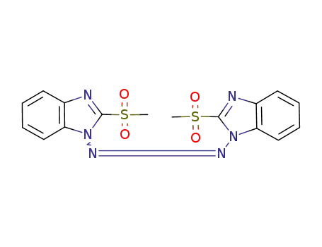 2,2'-dimethanesulfonyl-1,1'-azobenzimidazole