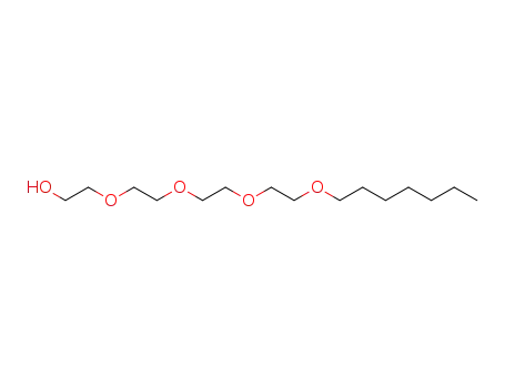 Molecular Structure of 28115-75-5 (POLYOXYETHYLENE 4 HEPTYL ETHER)