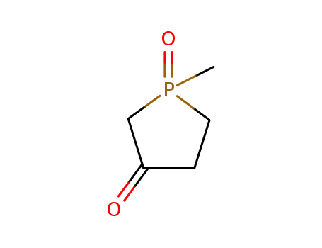 Molecular Structure of 21229-61-8 (1-methylphospholan-3-one 1-oxide)