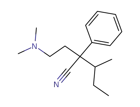 2-[2-(ジメチルアミノ)エチル]-3-メチル-2-フェニルバレロニトリル