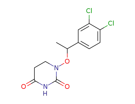 1-[1-(3,4-dichlorophenyl)ethoxy]dihydropyrimidine-2,4(1H,3H)-dione