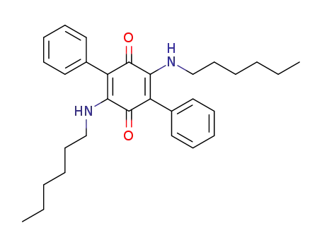 2,5-Bis(hexylamino)-3,6-diphenylcyclohexa-2,5-diene-1,4-dione