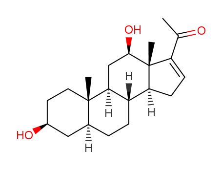 3β,12β-dihydroxy-5α-pregn-16(17)-ene-20-one