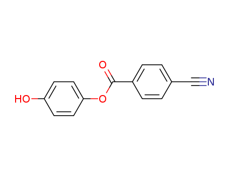 Benzoic acid; 4-cyano-;4-hydroxyphenyl ester