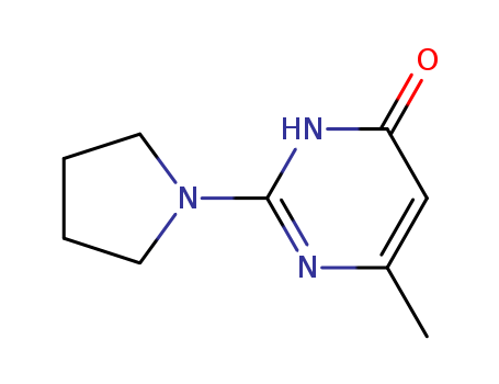 6-Methyl-2-pyrrolidin-1-ylpyrimidin-4(3H)-one
