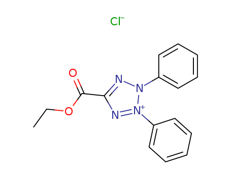 5-Carboxy-2,3-diphenyl-2H-tetrazolium chloride ethyl ester