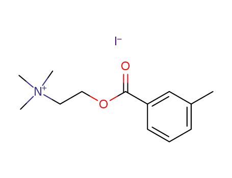 Molecular Structure of 28080-46-8 (3-toluoyl choline)