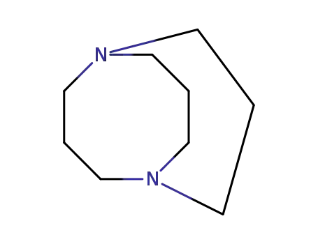 Molecular Structure of 283-58-9 (1,5-Diazabicyclo[3.3.3]undecane)