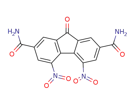 4,5-Dinitro-9-oxo-9H-fluorene-2,7-dicarboxamide