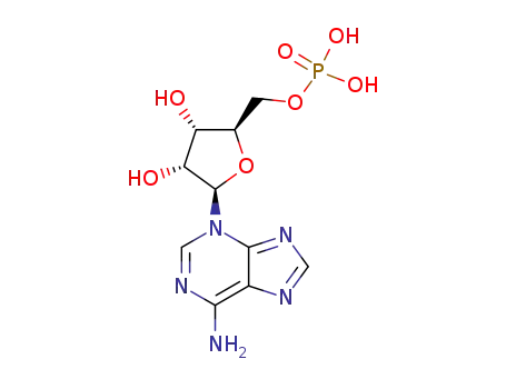 Molecular Structure of 2862-19-3 (3-isoadenosine 5'-phosphate)