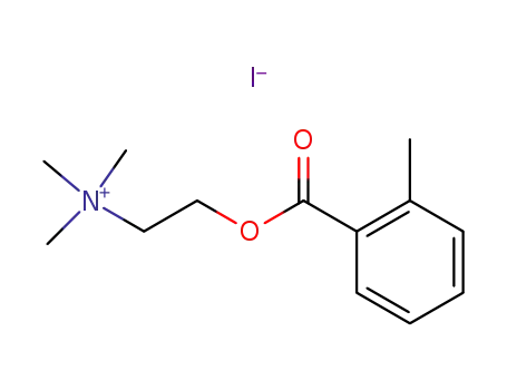 Molecular Structure of 28418-91-9 (2-toluoyl choline)