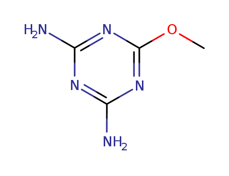1,3,5-Triazine-2,4-diamine,6-methoxy- cas  2827-45-4