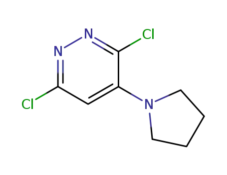 3,6-DICHLORO-4-(1-PYRROLIDINYL)PYRIDAZINE