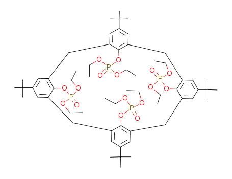 25,26,27,28-tetrakis-O-(diethoxyphosphoryl)(p-tert-butyl)calix[4]arene