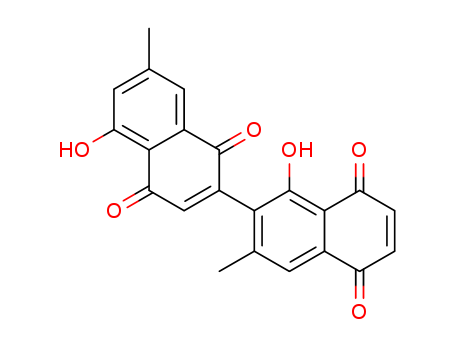 [2,2'-Binaphthalene]-1,4,5',8'-tetrone,1',5-dihydroxy-3',7-dimethyl- cas  28164-57-0
