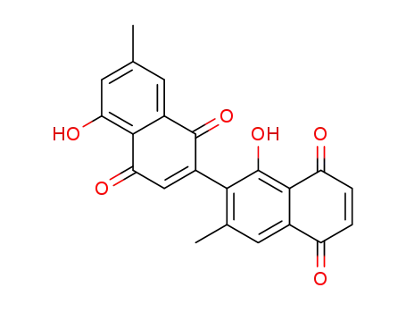 Molecular Structure of 28164-57-0 (diospyrin)