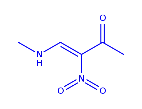 3-부텐-2-온, 4-(메틸아미노)-3-니트로-, (3Z)-(9CI)