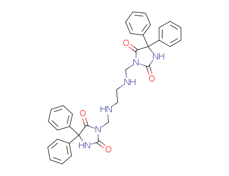 Hydantoin,3,3'-[ethylenebis(iminomethylene)]bis[5,5-diphenyl- (8CI)