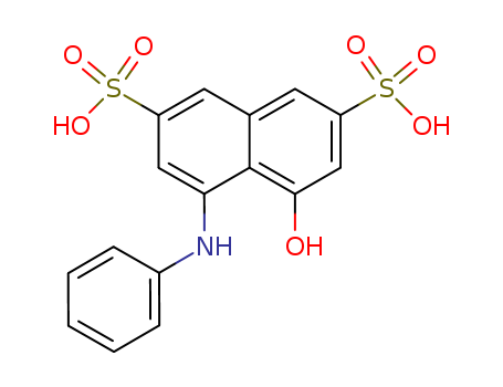4-hydroxy-5-(phenylamino)naphthalene-2,7-disulfonic acid