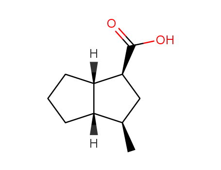 Molecular Structure of 28645-03-6 (3-methyloctahydropentalene-1-carboxylic acid)