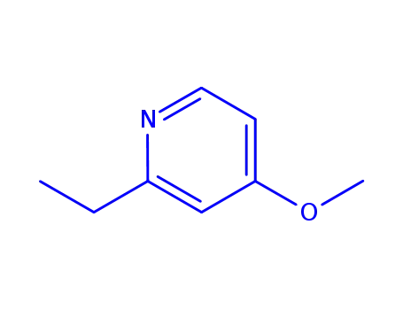 Molecular Structure of 211758-93-9 (Pyridine, 2-ethyl-4-methoxy- (9CI))