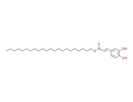 Molecular Structure of 28593-92-2 (Docosyl caffeate)