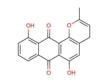 6,11-Dihydroxy-2-methyl-4H-anthra<1,2-b>pyran-7,12-dion
