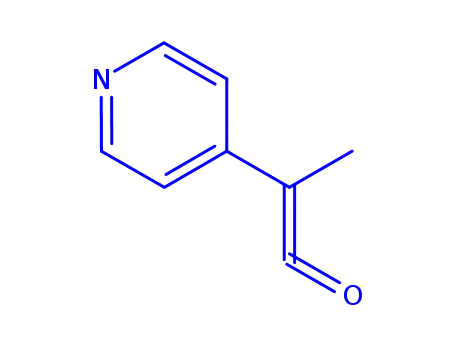 Molecular Structure of 286962-96-7 (1-Propen-1-one, 2-(4-pyridinyl)- (9CI))