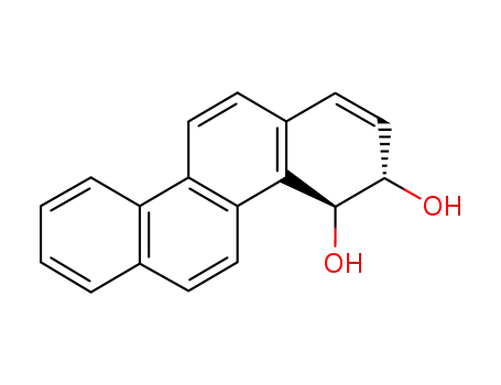 Molecular Structure of 77123-19-4 ((3R,4R)-3,4-dihydrochrysene-3,4-diol)