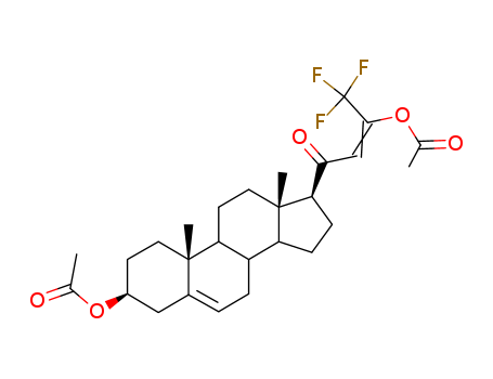 21-Norchola-5,22-dien-20-one,24,24,24-trifluoro-3b,23-dihydroxy-, diacetate (8CI) cas  2836-93-3