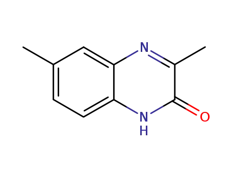 Molecular Structure of 28082-84-0 (2(1H)-Quinoxalinone,  3,6-dimethyl-)