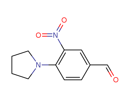3-Nitro-4-(1-pyrrolidinyl)benzenecarbaldehyde