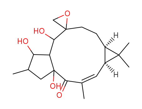 (1aR,2E,4aR,6S,7S,7aR,8S,9R,11aS)-1a,4a,5,6,7,7a,8,10,11,11a-Decahydro-4a,7,8-trihydroxy-1,1,3,6-tetramethylspiro[9H-cyclopenta[a]cyclopropa[f]cycloundecene-9,2'-oxiran]-4(1H)-one