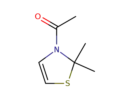 Thiazole, 3-acetyl-2,3-dihydro-2,2-dimethyl- (9CI)