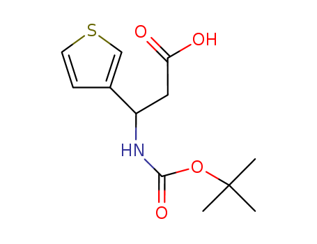 (betaS)-beta-[[(1,1-Dimethylethoxy)carbonyl]amino]-3-thiophenepropanoic acid